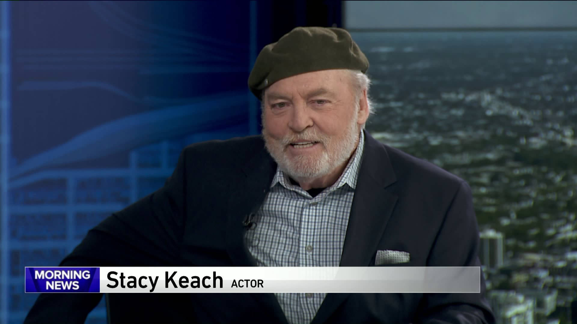 Painter Hat Stacy Keach Live Background