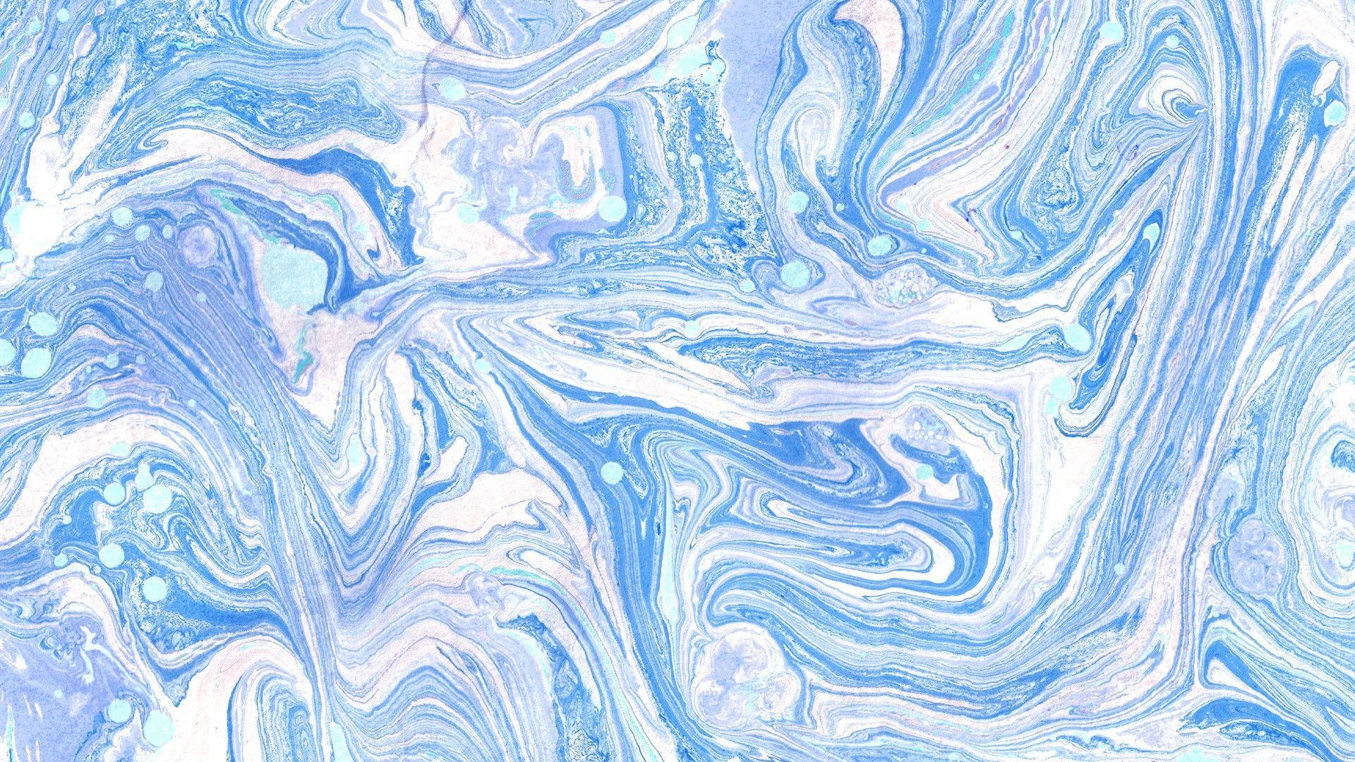Paints Forming Aesthetic Marble Background