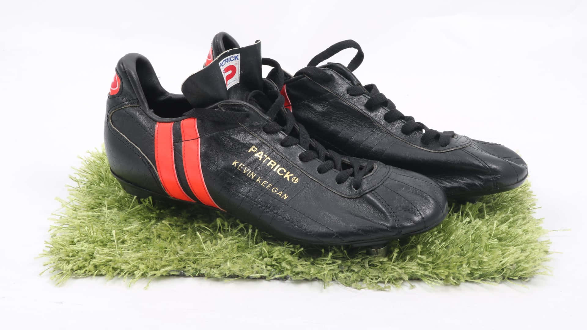 Pair Of Patrick Kevin Keegan Boots Background