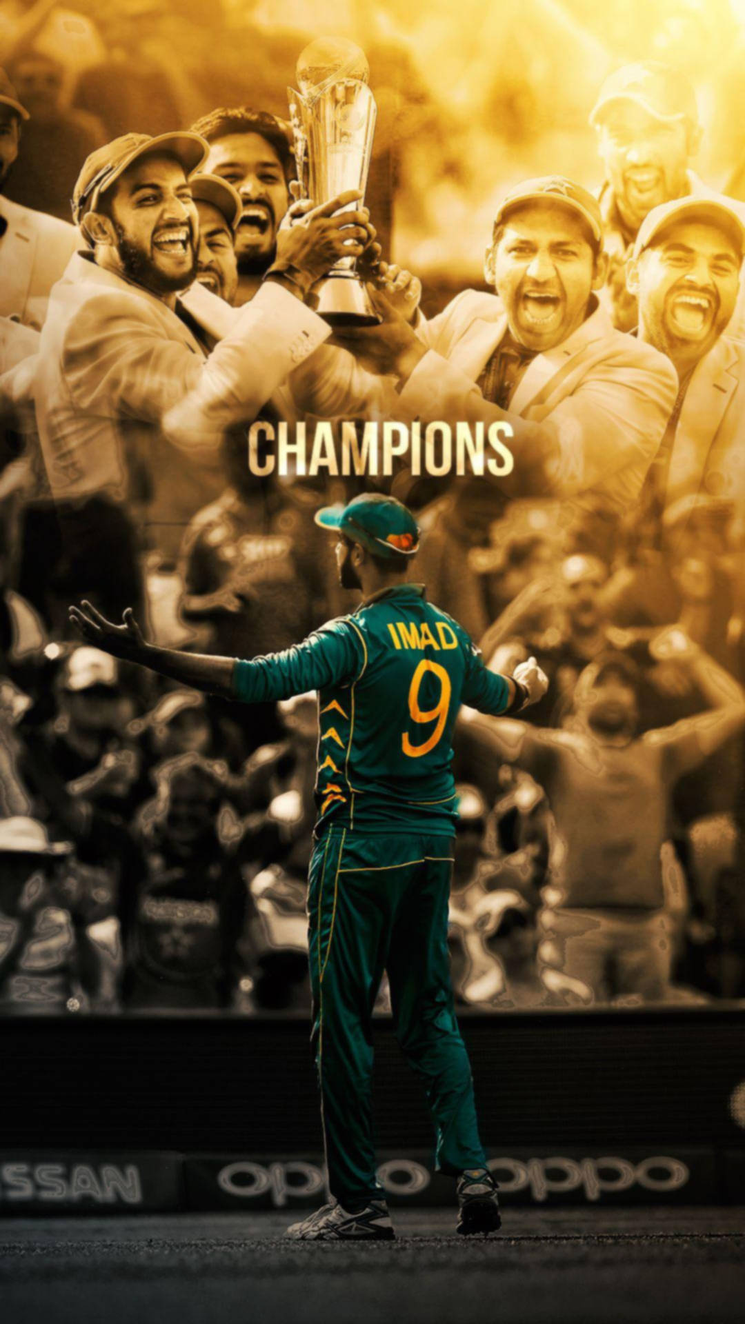 Pakistan Cricket 2017 Icc Champions Background