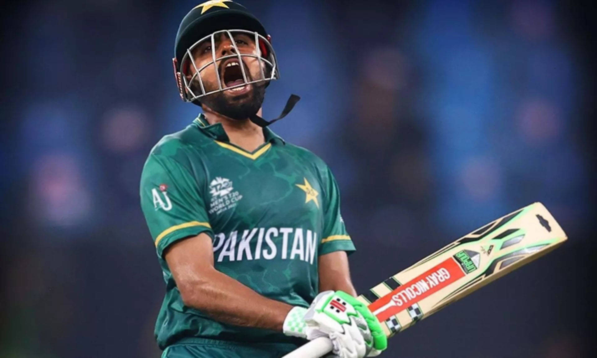 Pakistan Cricket Skipper Azam Background