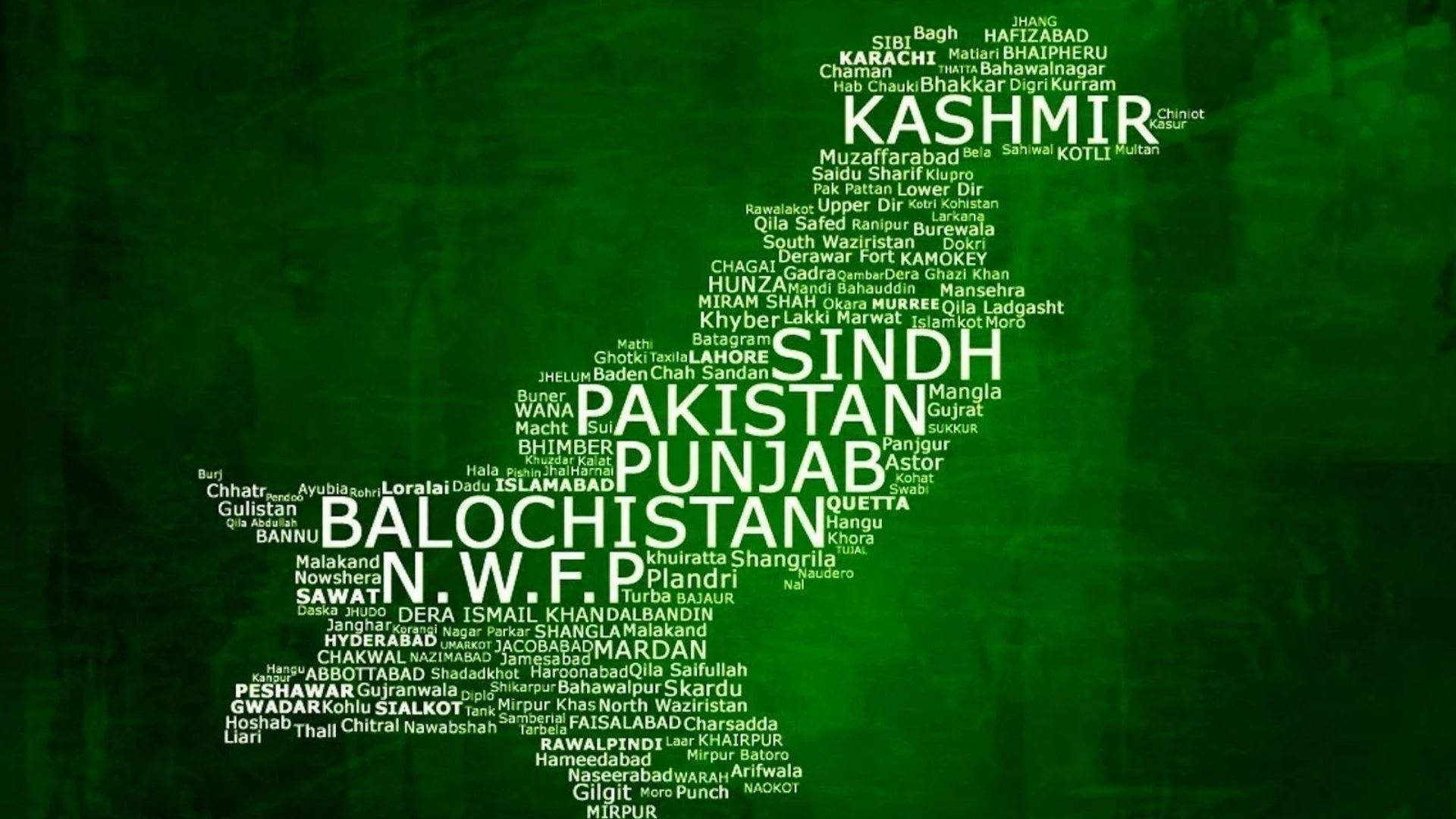 Pakistan Detailed Cities Background