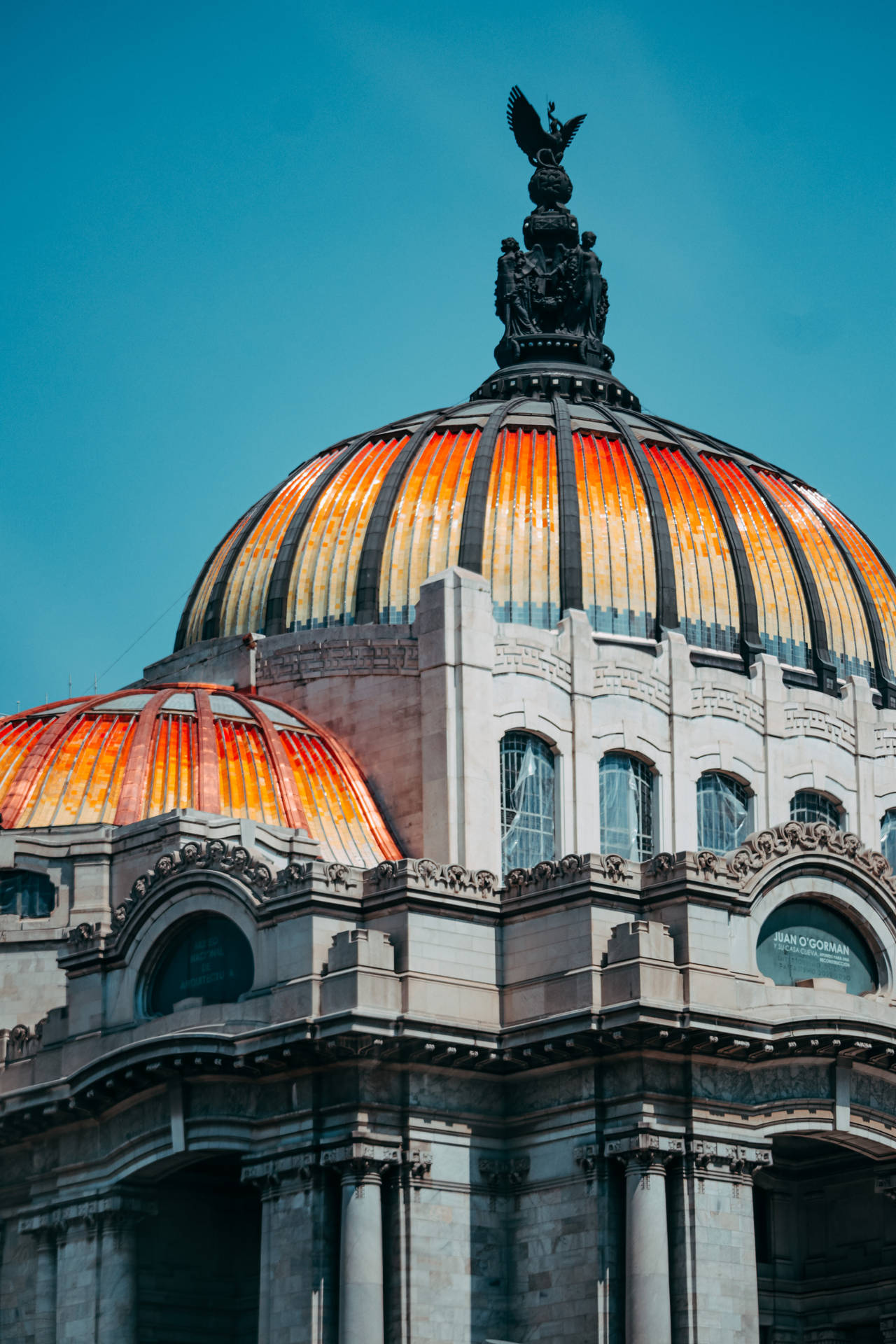 Palace Of Fine Arts Roof Background