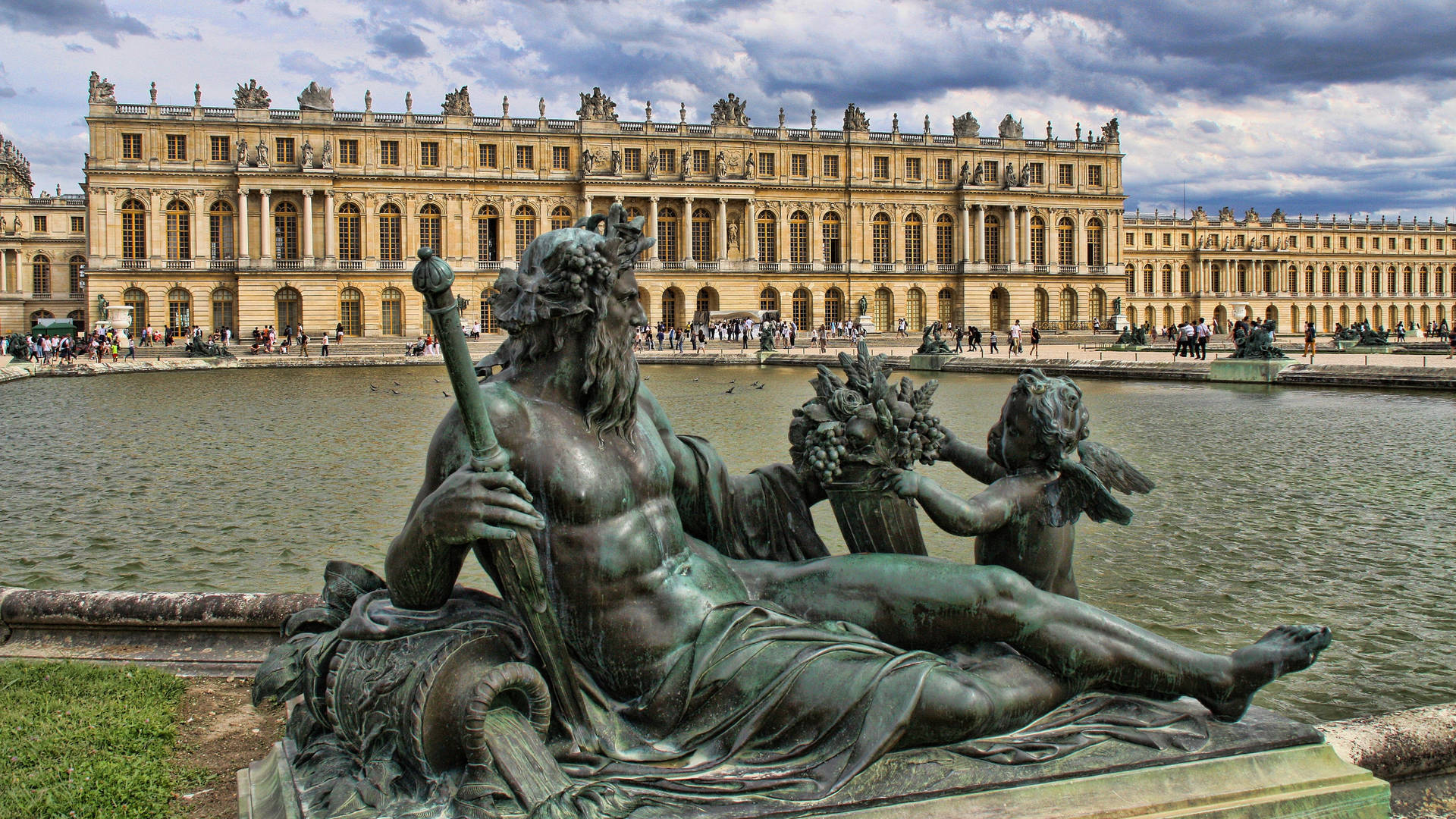Palace Of Versailles France Background