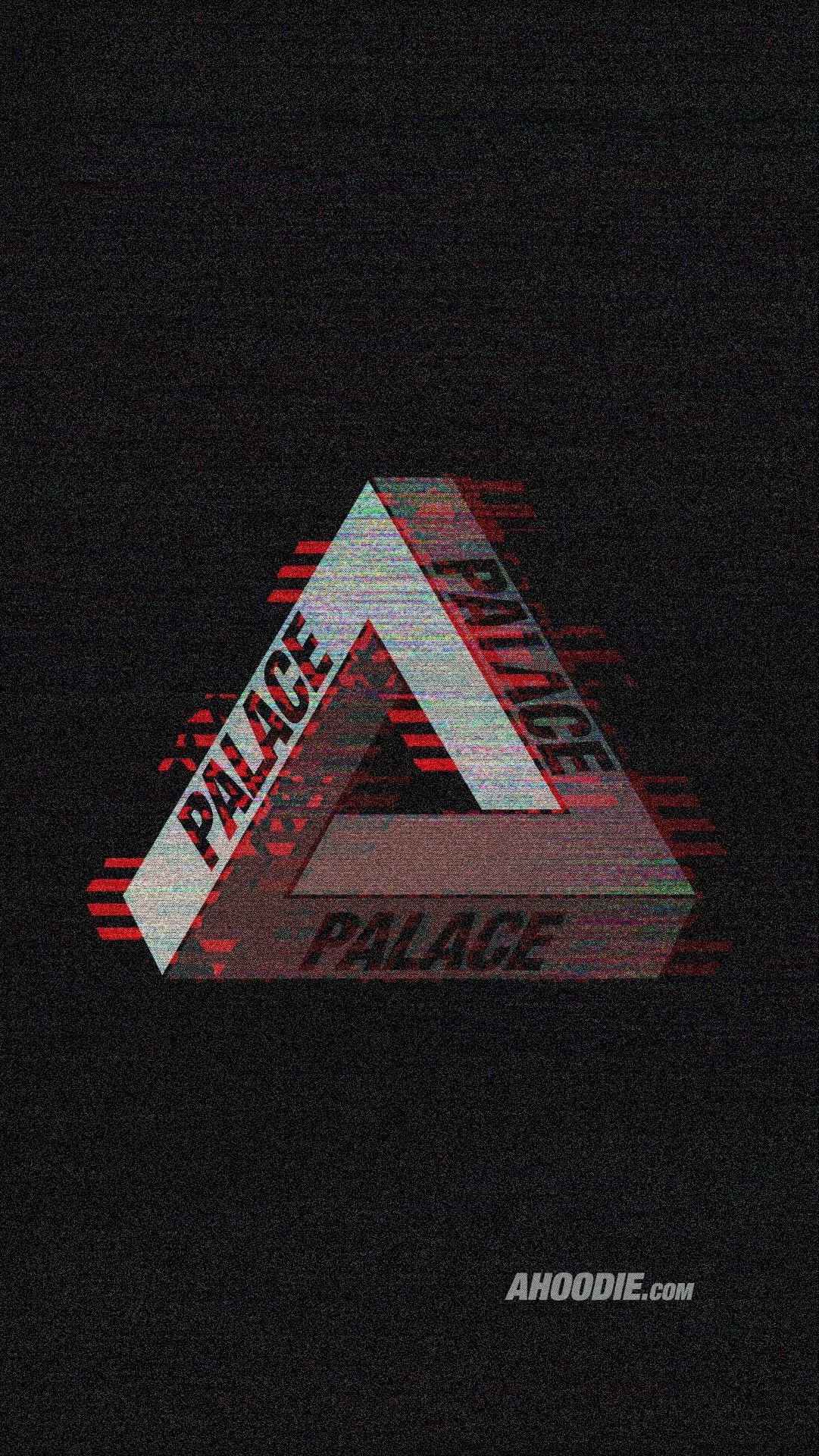 Palace Skateboards Glitch Design Background