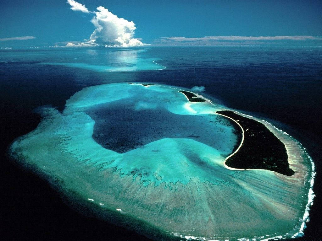 Palau Kayangel Atoll Background