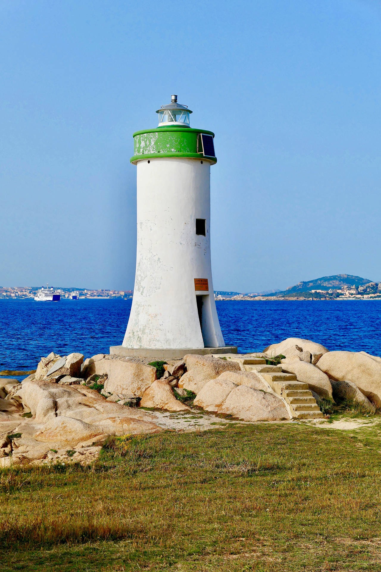 Palau Lighthouse Background