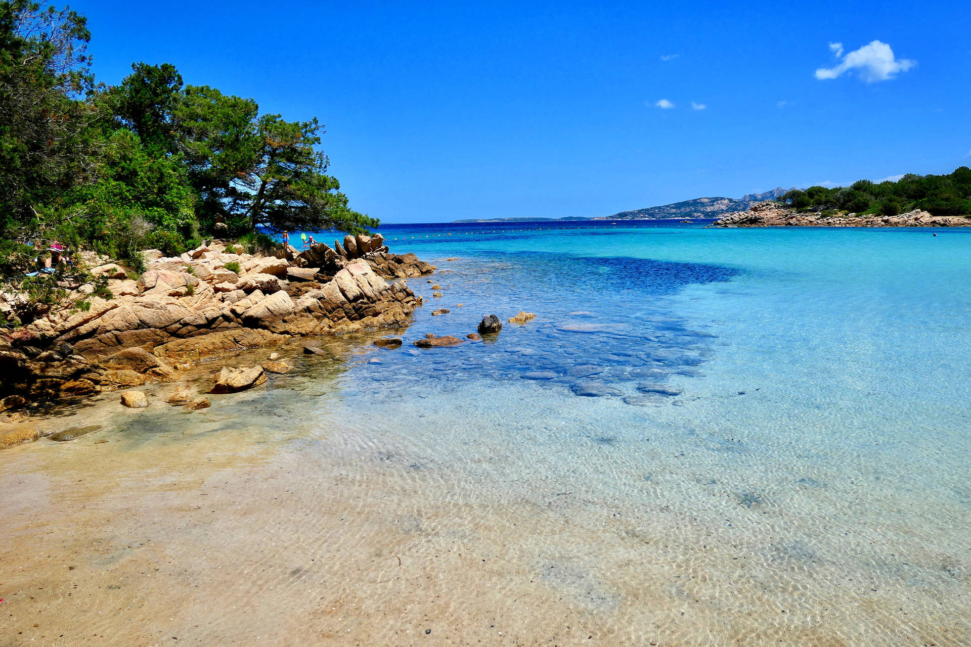 Palau Low Tide Waters Background