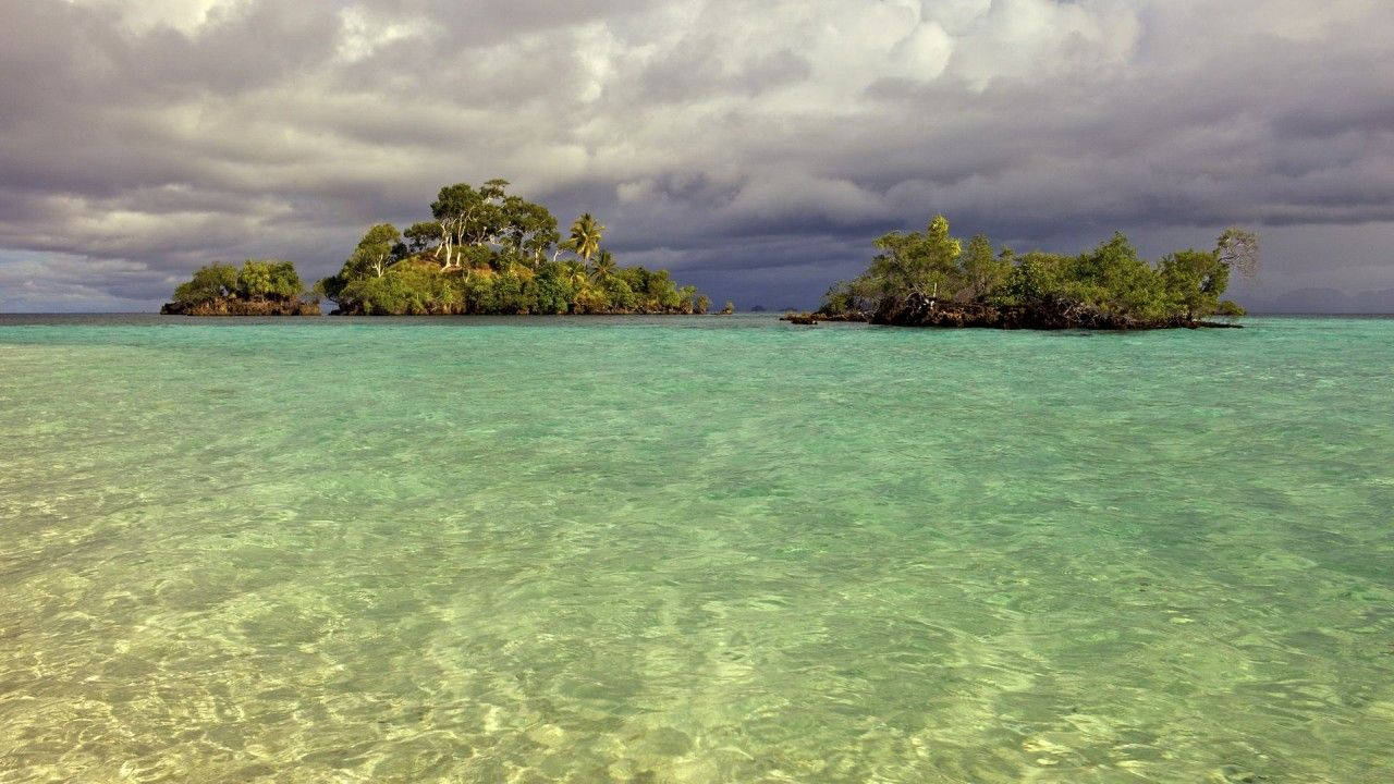 Palau Three Islands