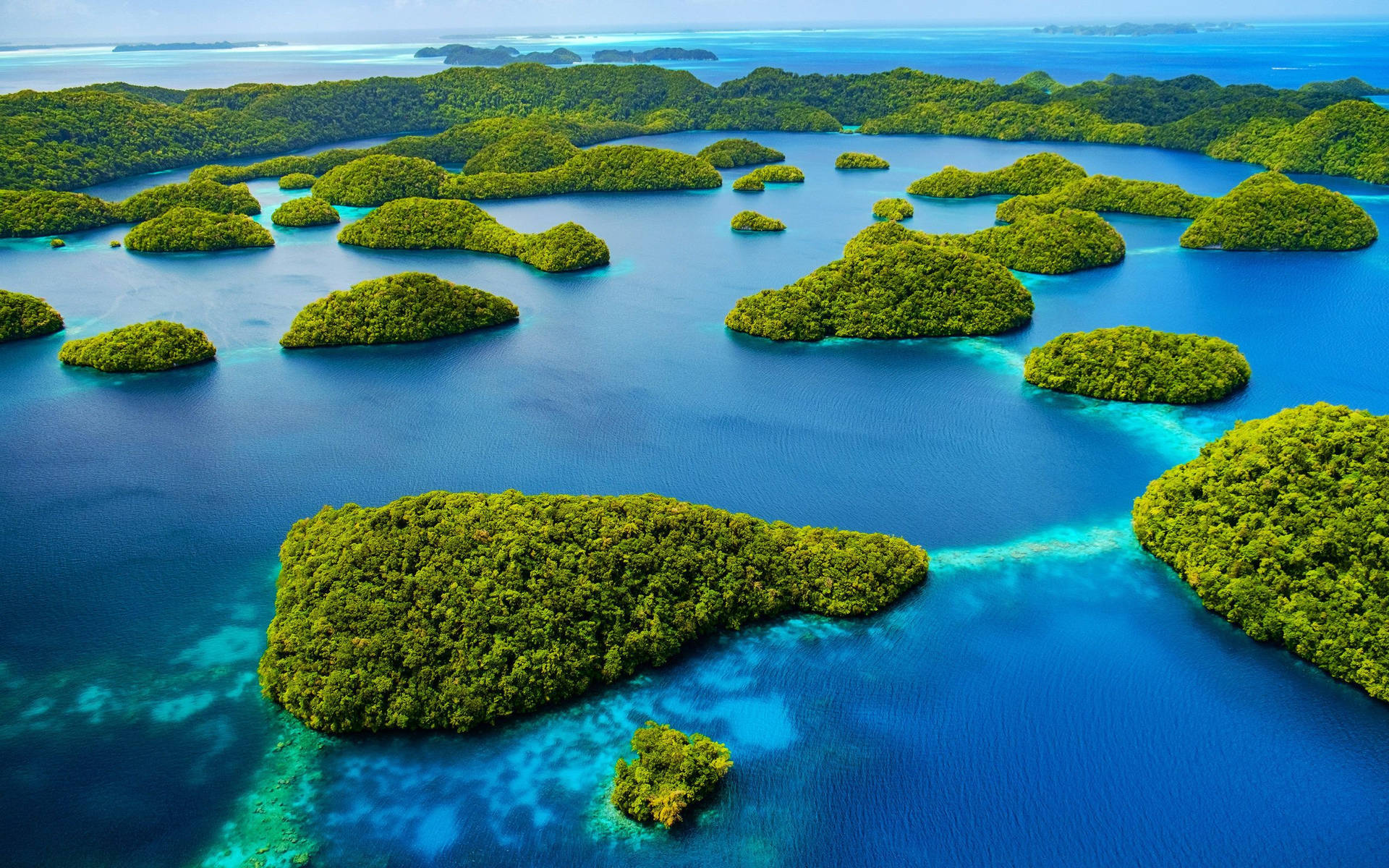 Palau Wonderful Islands Background