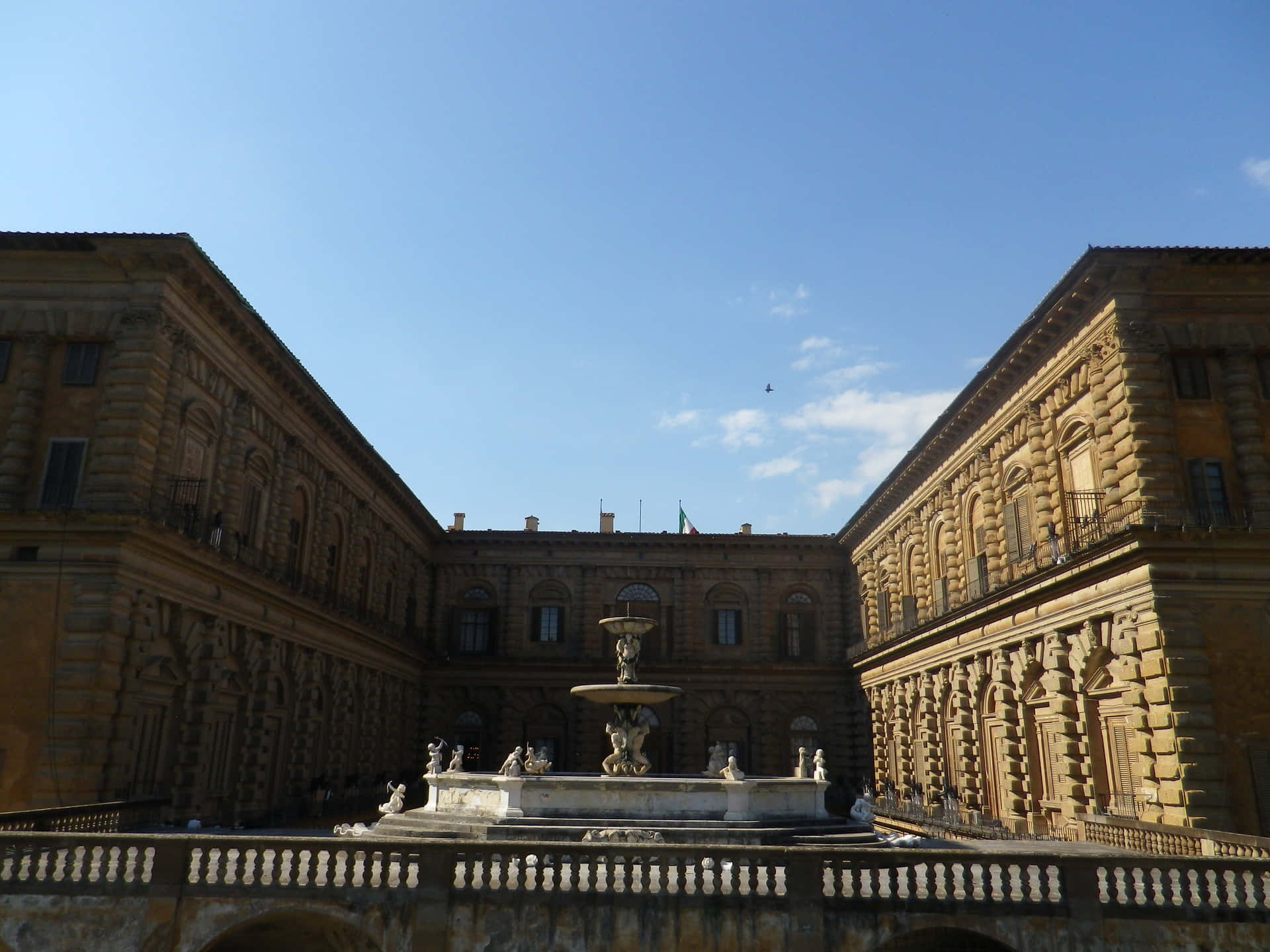 Palazzo Pitti Architectural Details Background