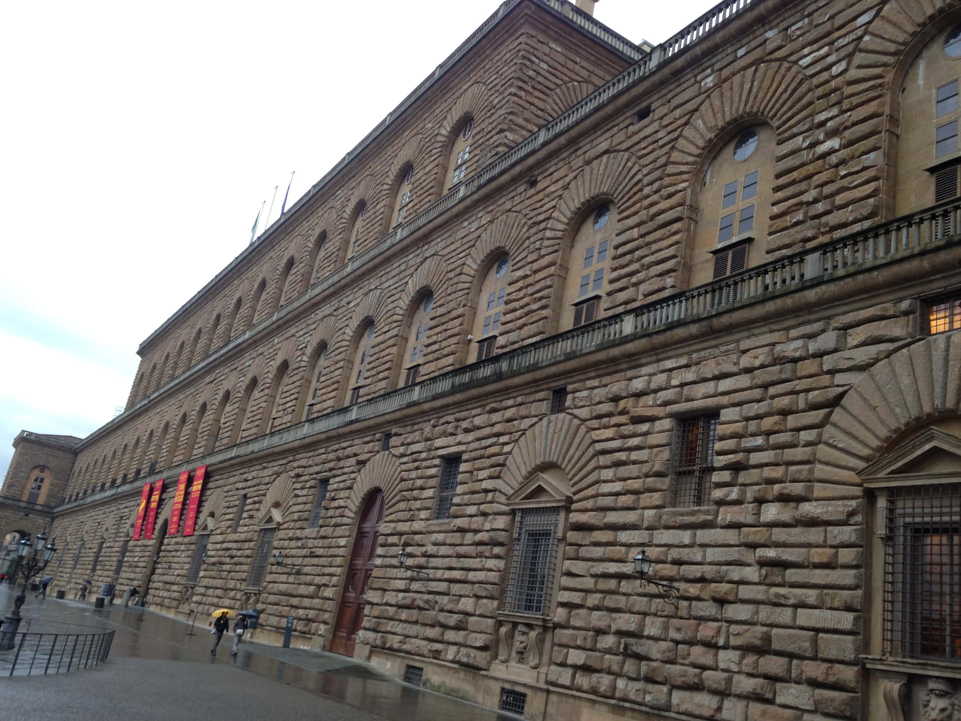 Palazzo Pitti Brick Walls
