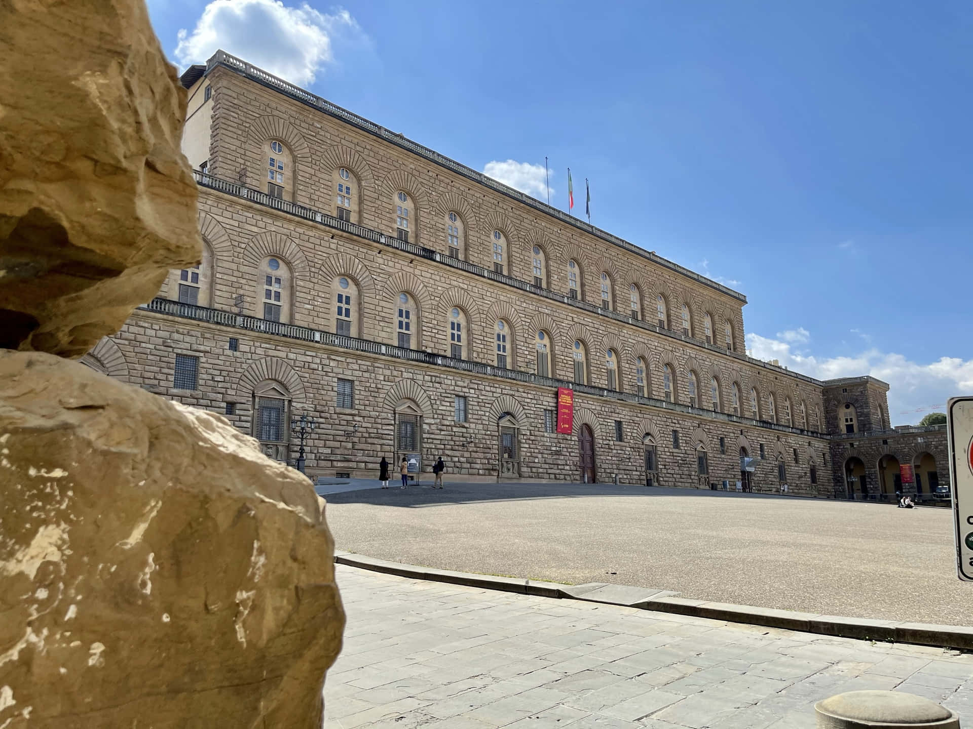 Palazzo Pitti Stone Facade