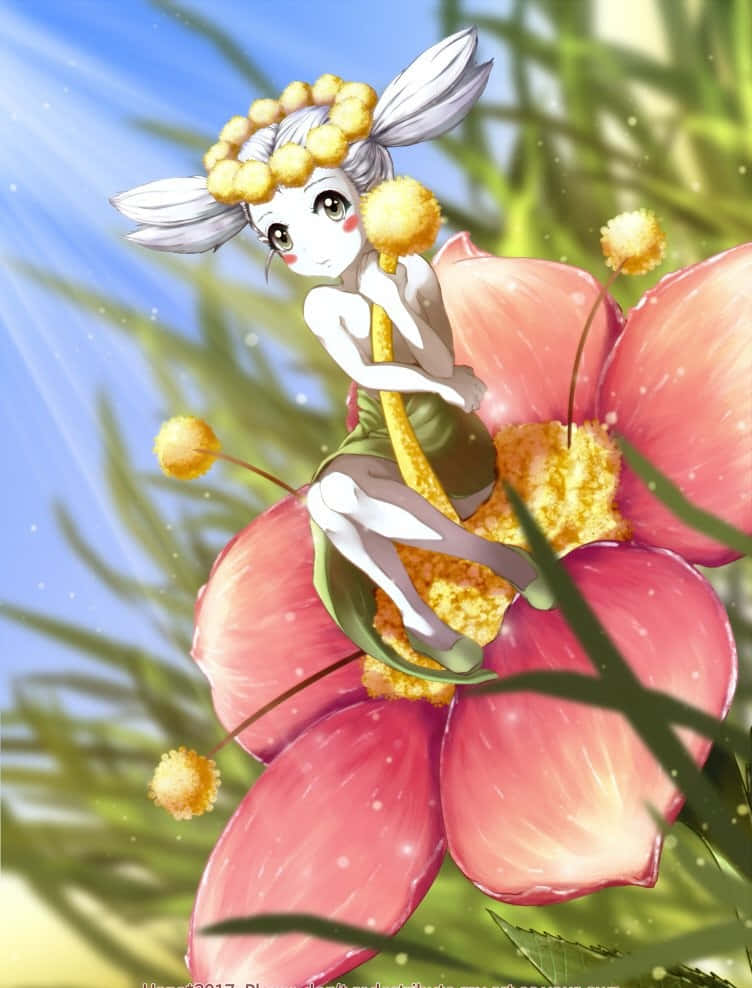 Pale Flabébé Background