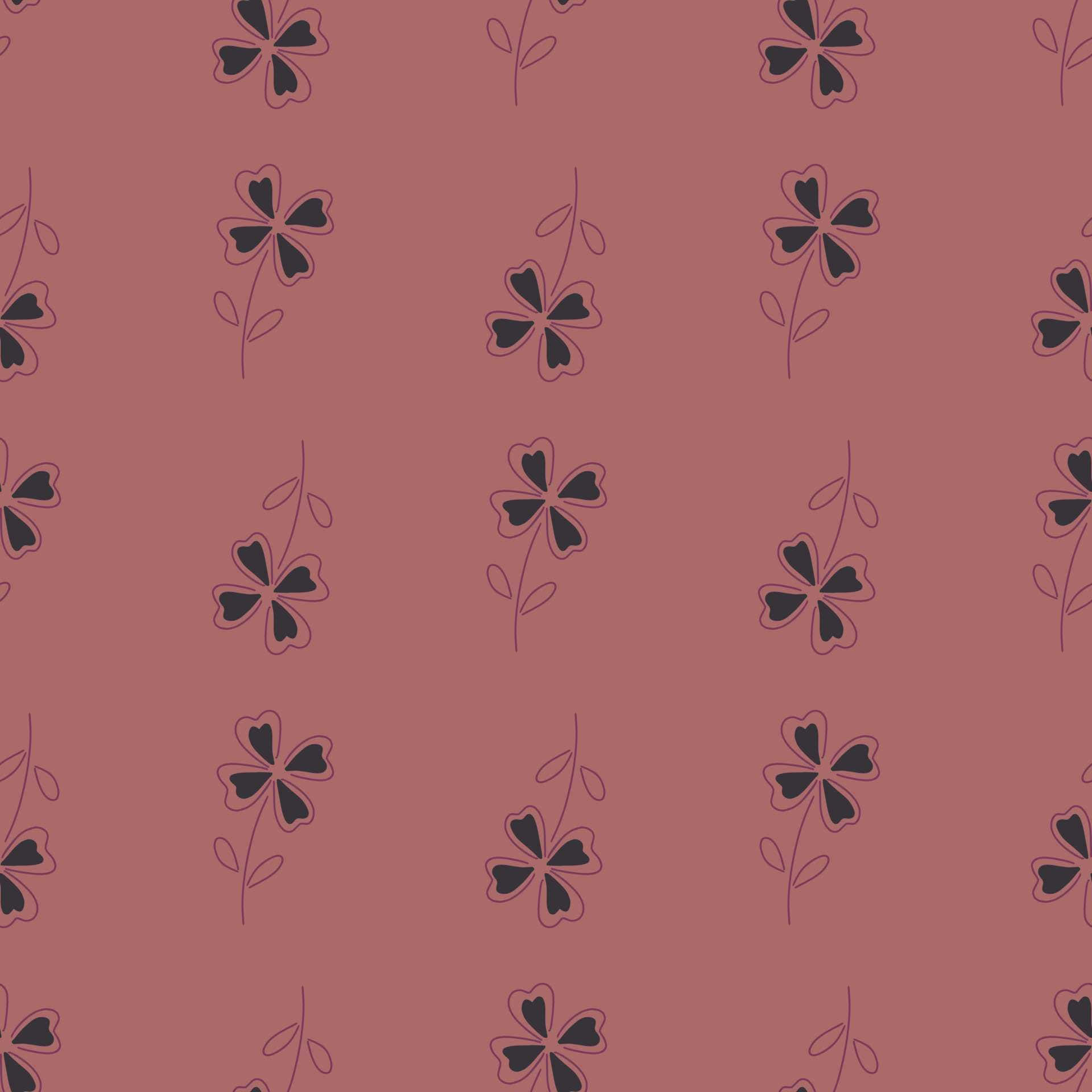 Pale Pink Floral Pattern