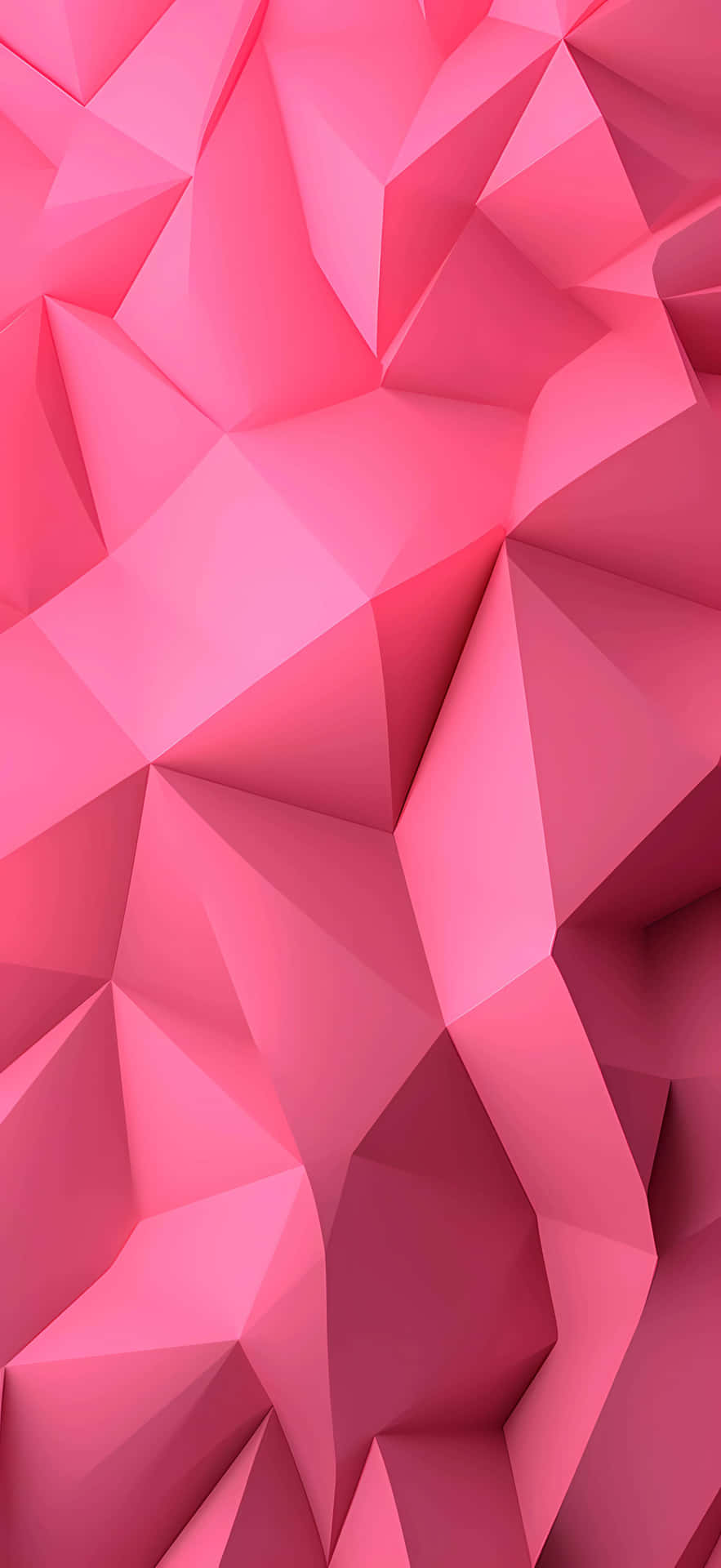 Pale Pink Geometric Pattern Background