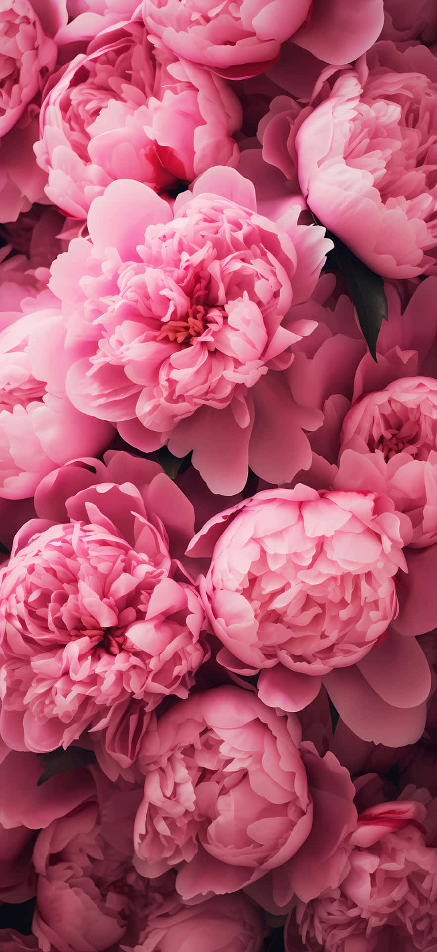 Pale Pink Peonies Blossoms