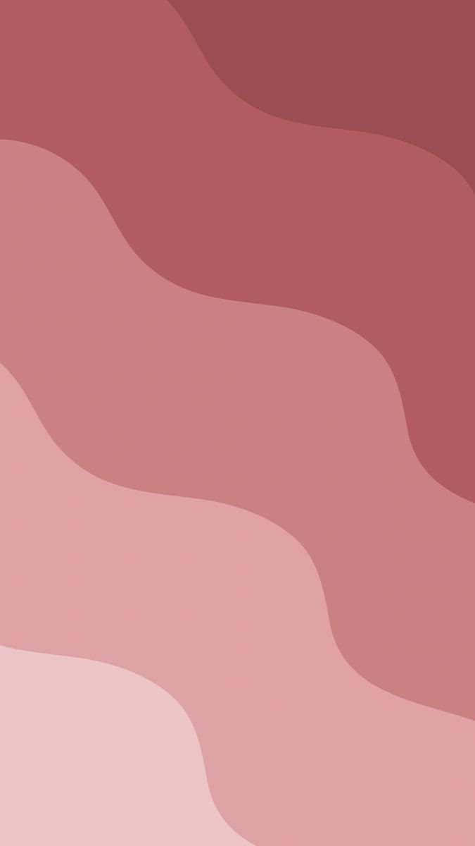 Pale Pink Waves Abstract Background