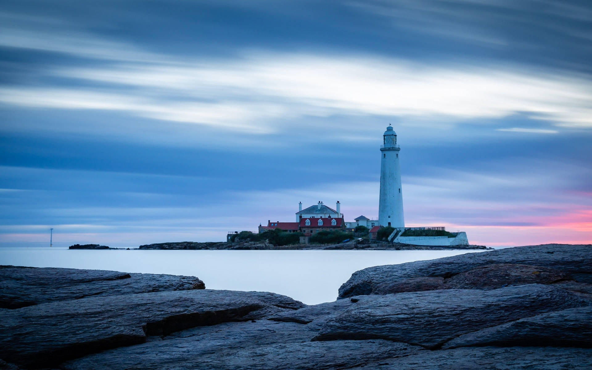 Pale Sky Lighthouse