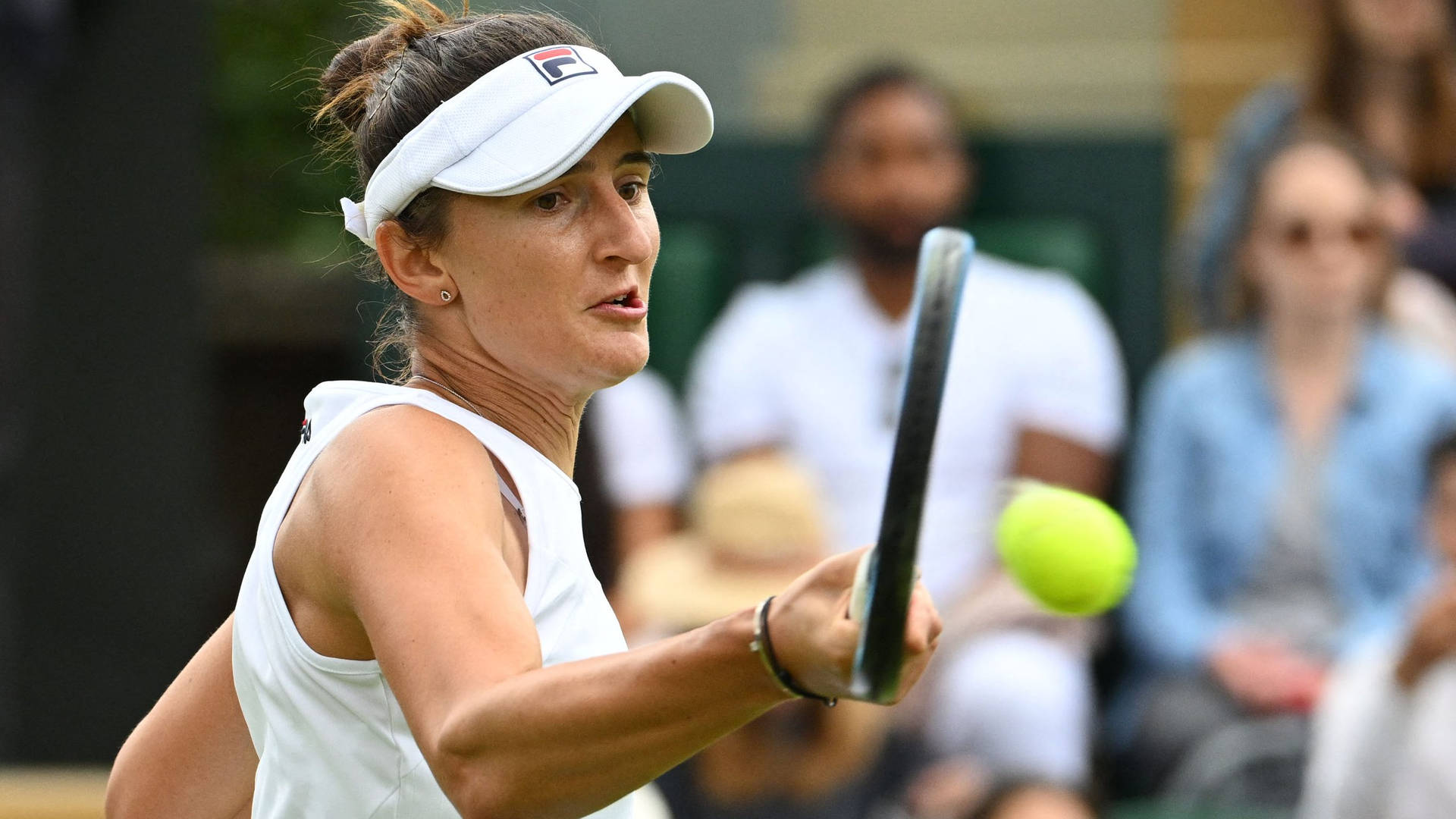 Palermo Semifinals Tennis Player Irina-camelia Begu Background