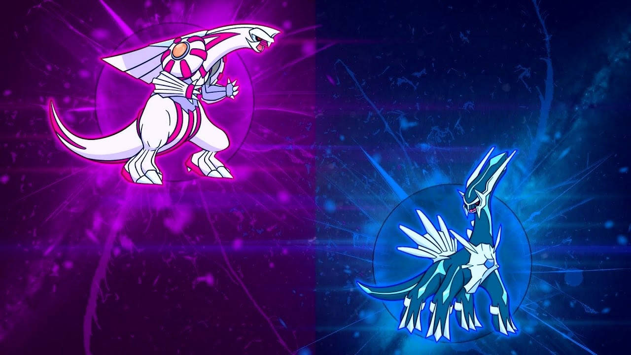 Palkia And Dialga And Their Powers Background