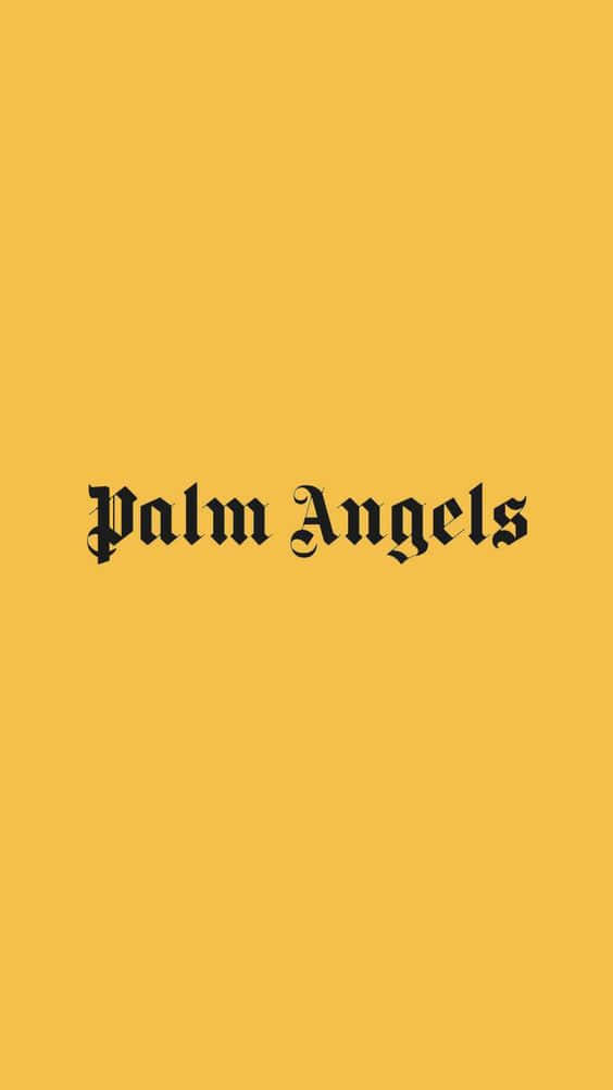 Palm Angels Yellow Background