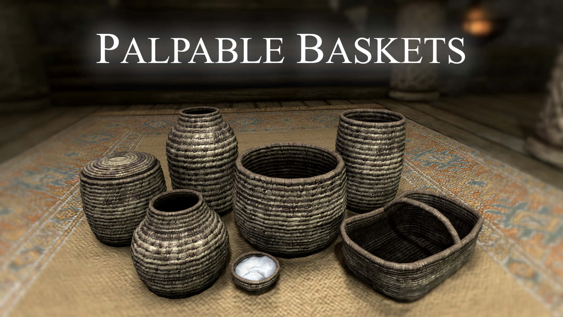 Palpable Baskets Background