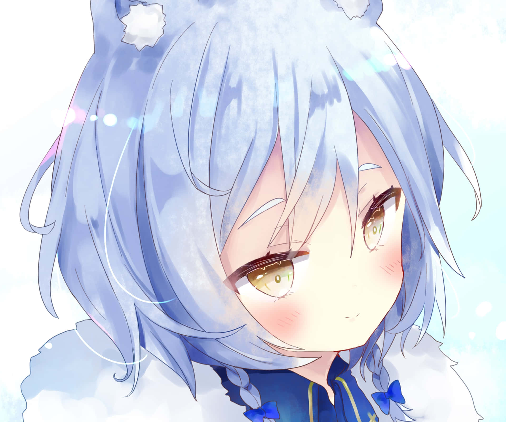 Palpable Cuteness Of An Anime Girl Background