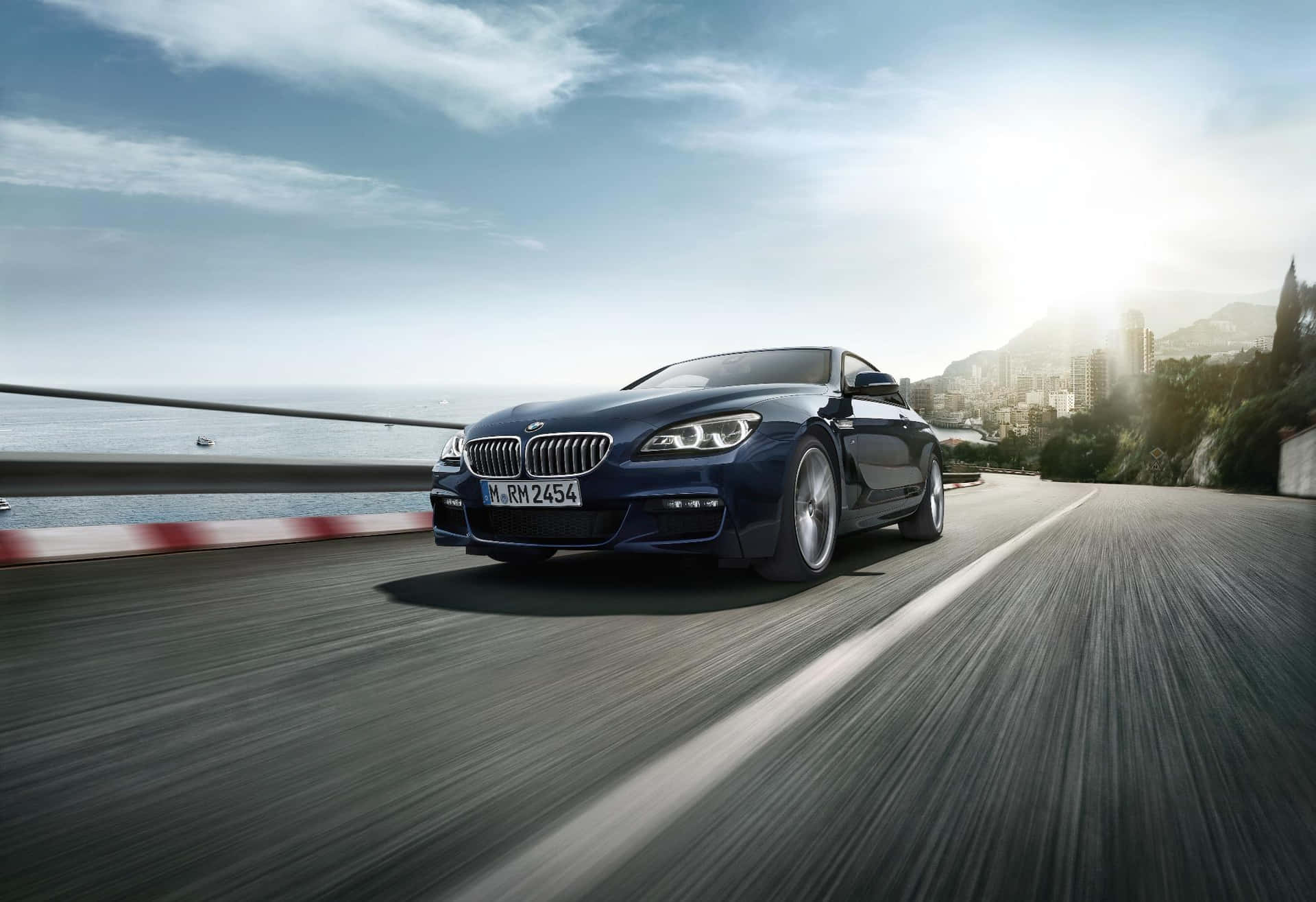 Palpable Swiftness Of Bmw Car Background