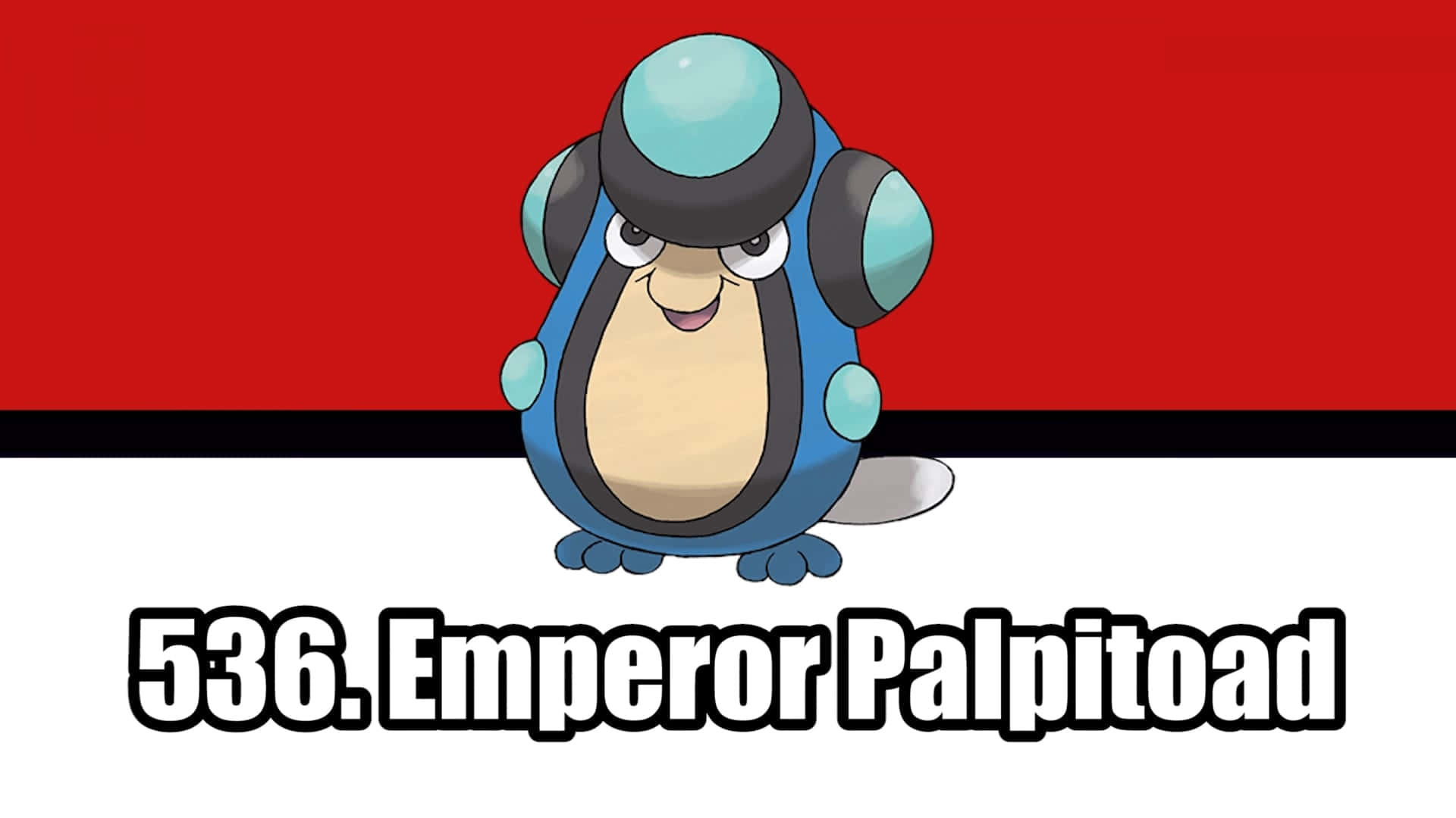 Palpitoad Pokemon Red And White