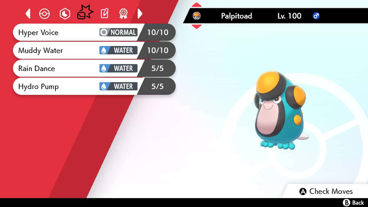 Palpitoad Power Moves Background
