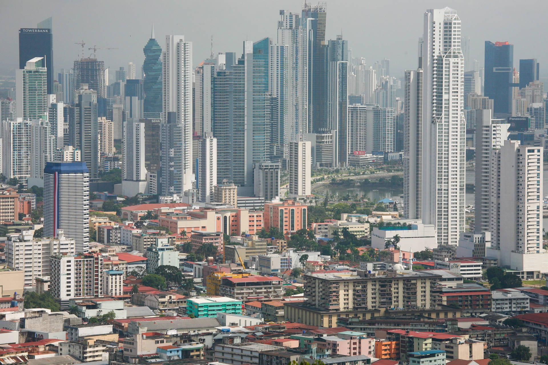 Panama Central Business District Background