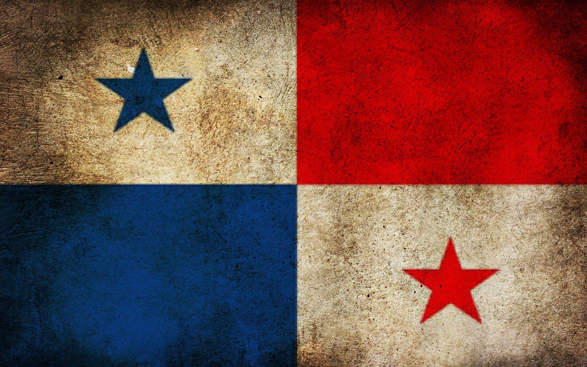 Panama Flag Background