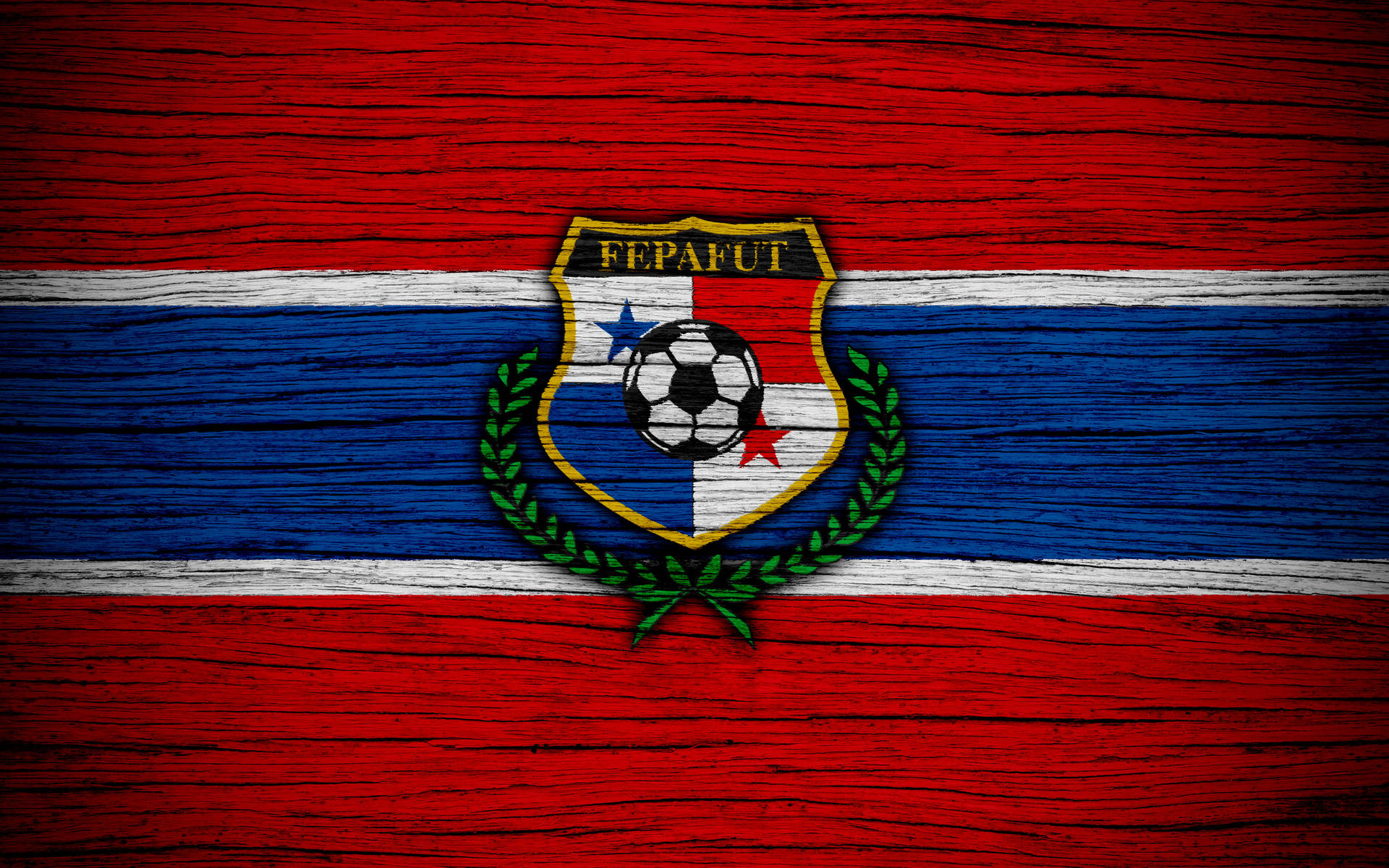 Panama Football Team Flag Background
