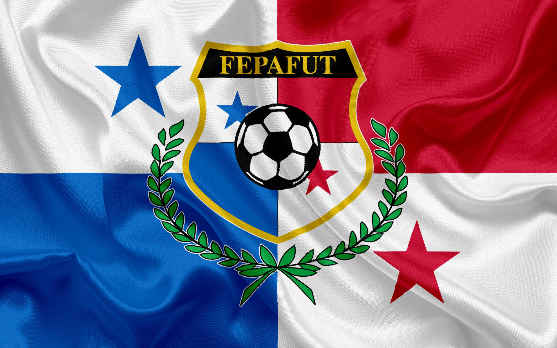 Panama National Team Satin Flag