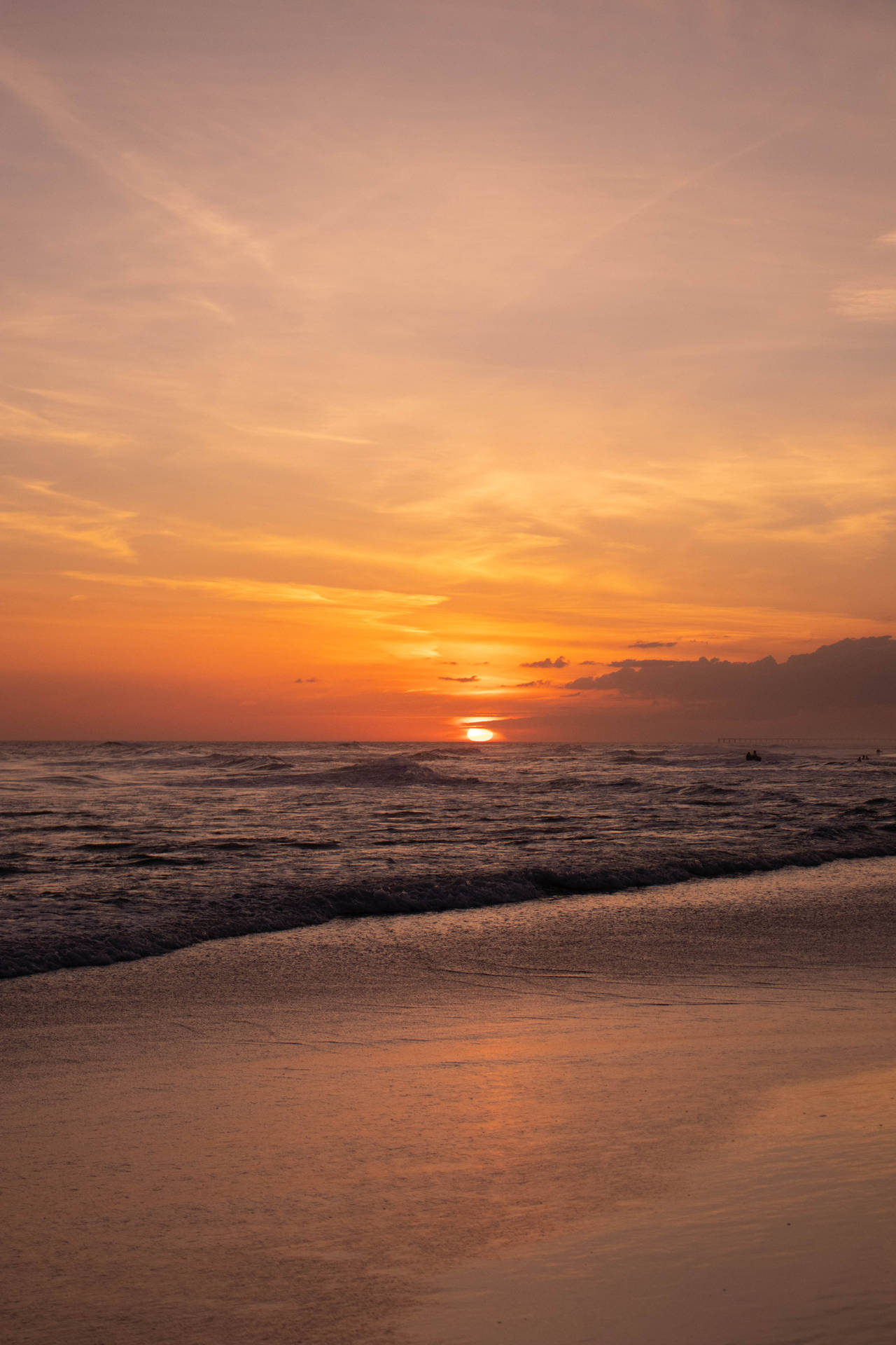 Panama Sunset Background