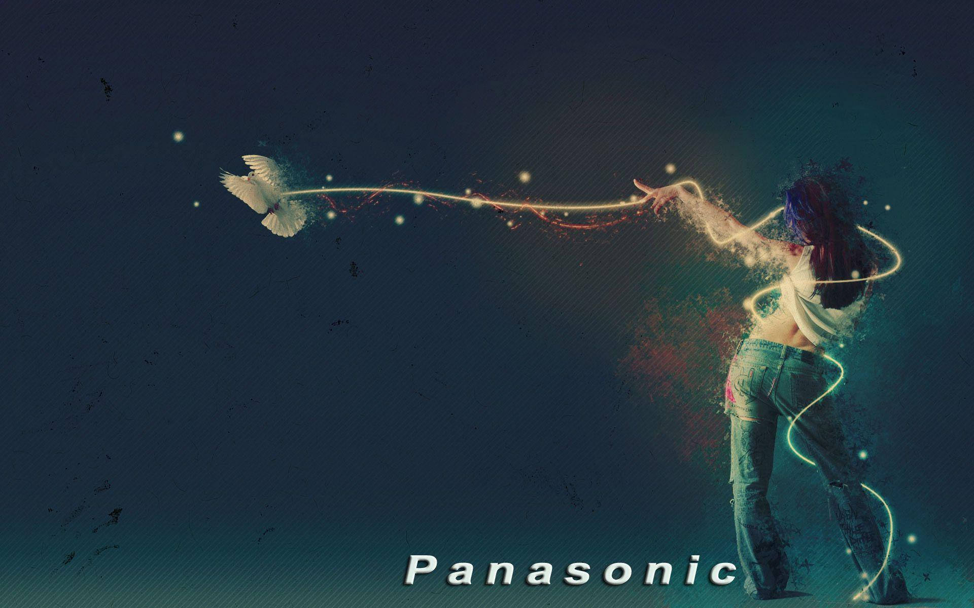 Panasonic And White Dove Background