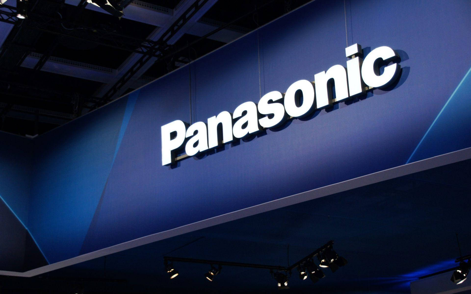 Panasonic Facade In Blue Background