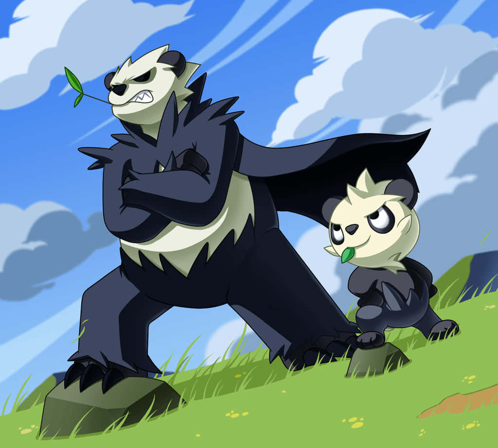 Pancham And Pangoro Background