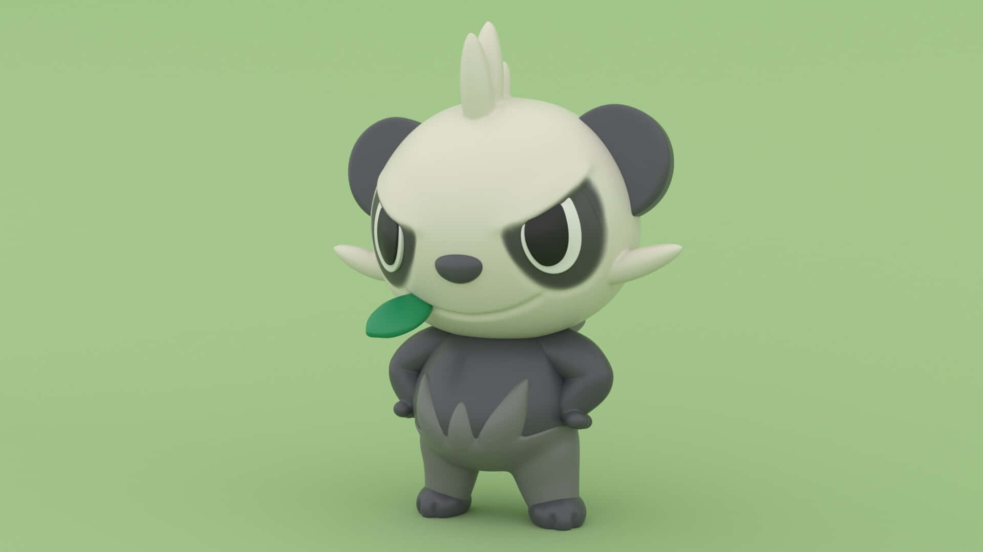 Pancham Light Green Background Background