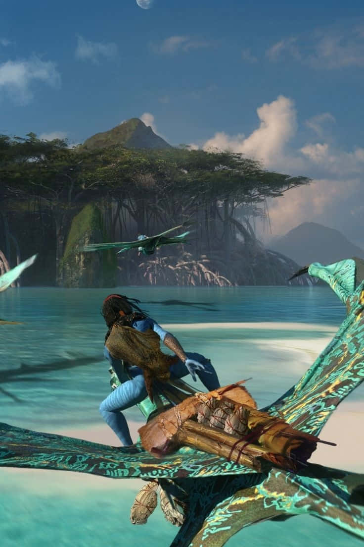 Pandora_ Flying_ Creatures_ Landscape Background