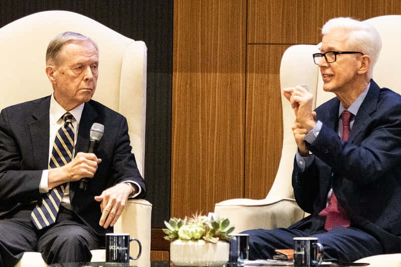 Panel Discussion Eventwith Two Speakers