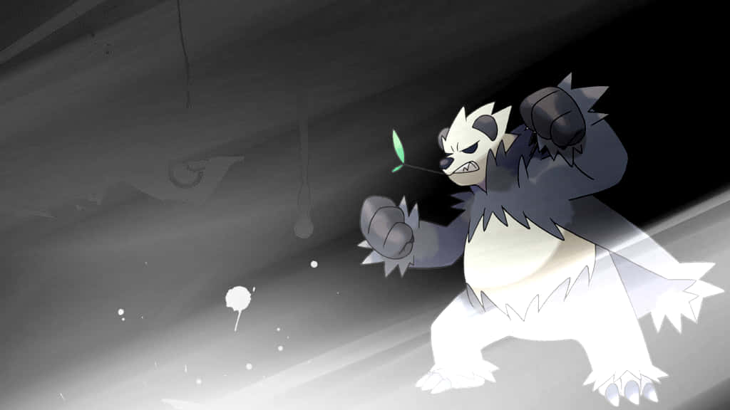 Pangoro Black And White Theme