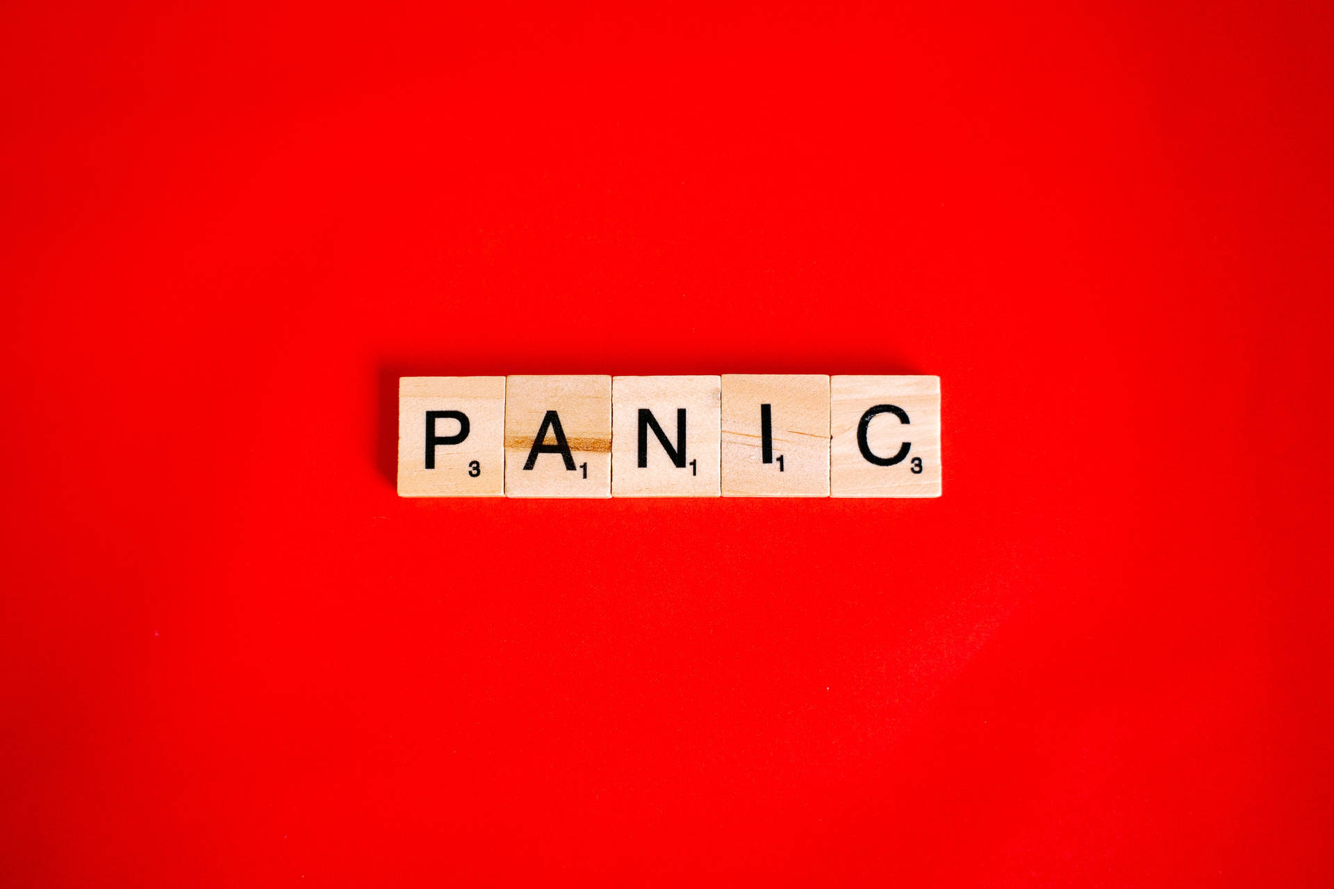 Panic Scrabble Tiles Background
