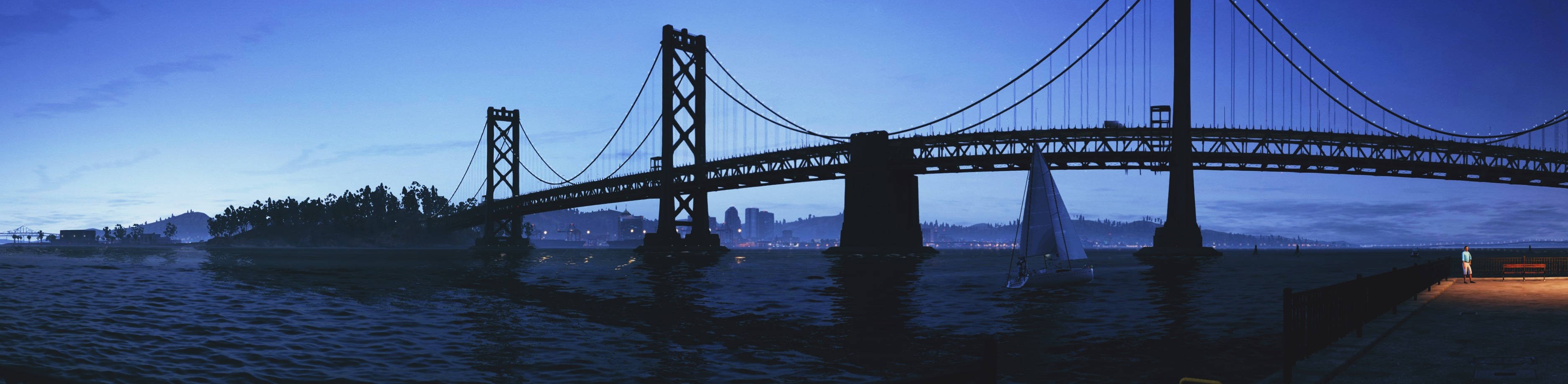 Panorama Bridge San Francisco Photography Background