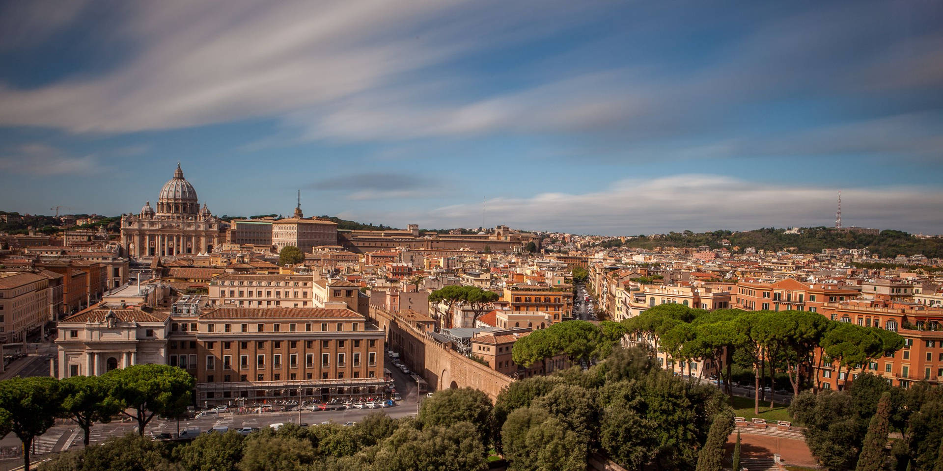 Panorama City Of Rome