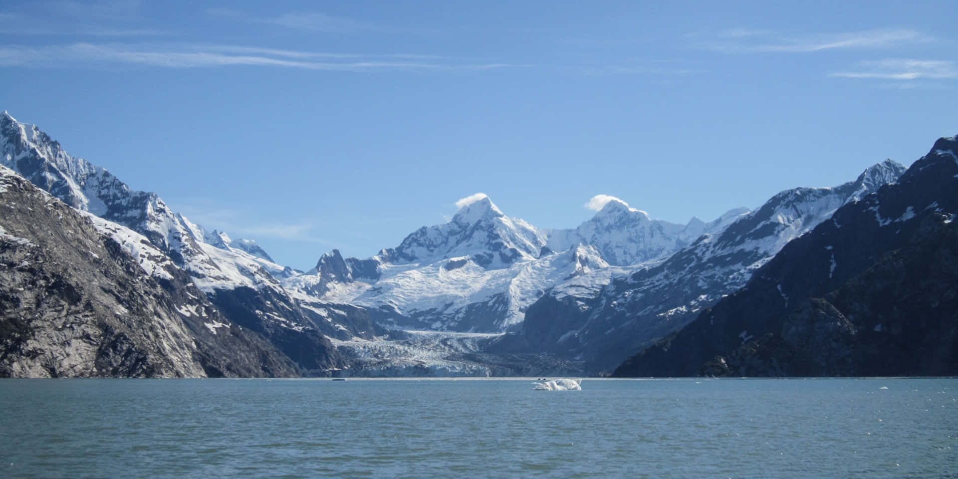 Panoramic Glacier Bay National Park Mountain