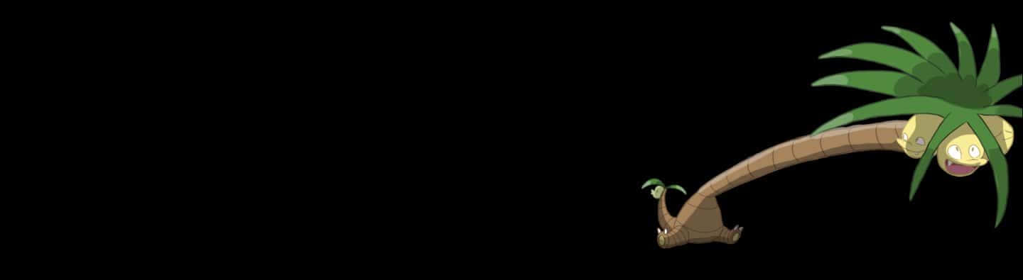 Panoramic Graphic Of Exeggutor Background