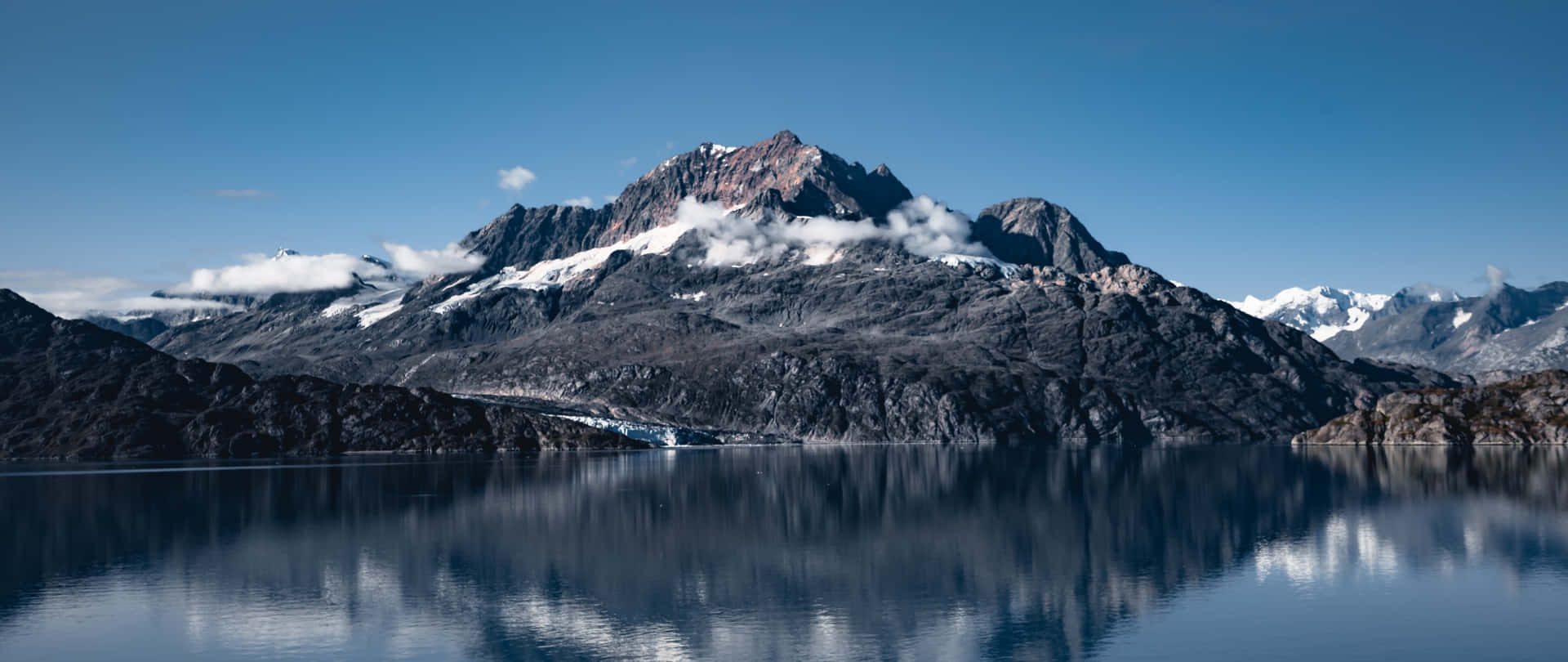 Panoramic View Of The Majestic Glacier Bay National Park