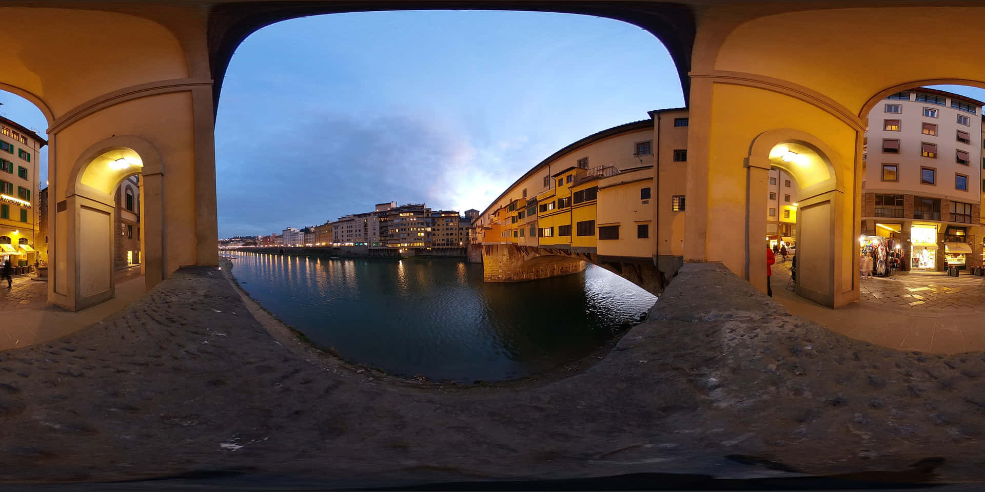 Panoramic View Ponte Vecchio